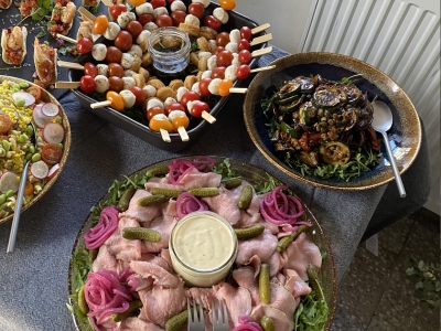 Občerstvení na oslavu narozenin