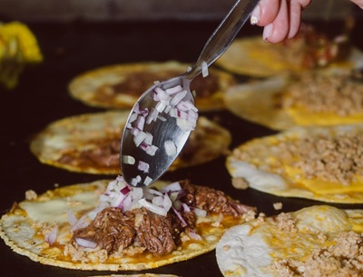 Tacos stanice na venkovní akci